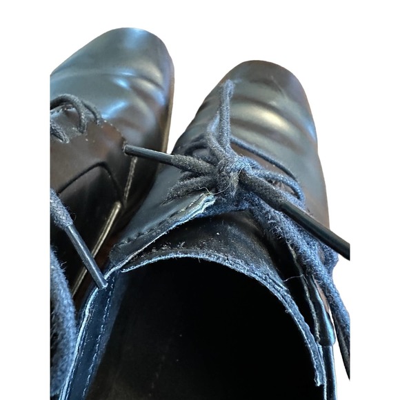 Calvin Klein Mens Edison Black Oxford Dress Shoe Size 10 M - Picture 12 of 15